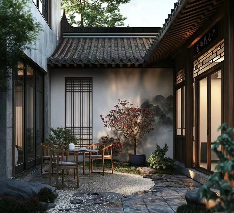 新中式庭院設(shè)計(jì)